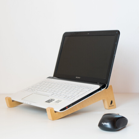 SOPORTE LAPTOP MADERA NATURAL-BEIGE SEÚL