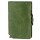 Billetera Baleine Kansas en Aluminio y Cuero con Protección RFID Army Green