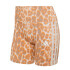 Calza de Mujer Adidas W Aop Bk Sho Animal Print - Anaranjado