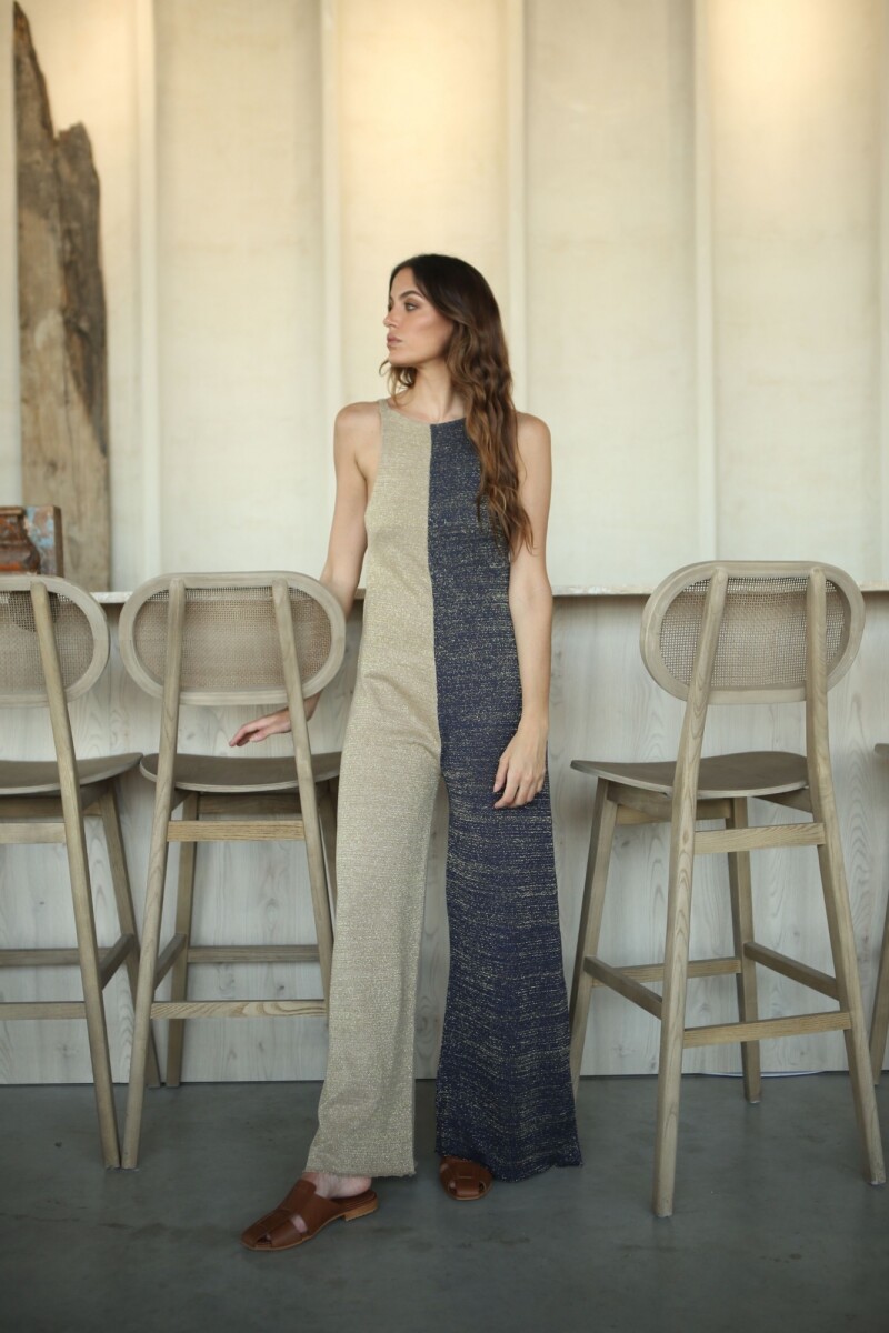 MONO HELENA KNIT - Vison Y Azul 