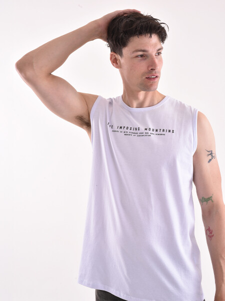 MUSCULOSA POL BLANCO