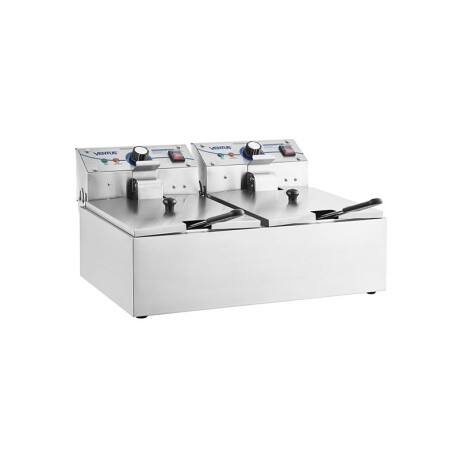 Fritador Eléctrico Sobremesa 2 Bocas de 6 litros con 2 Canastos Fritador Eléctrico Sobremesa 2 Bocas de 6 litros con 2 Canastos