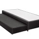 BOX CON AUXILIAR HERVAL 88X118X28 NEGRO BOX CON AUXILIAR HERVAL 88X118X28 NEGRO