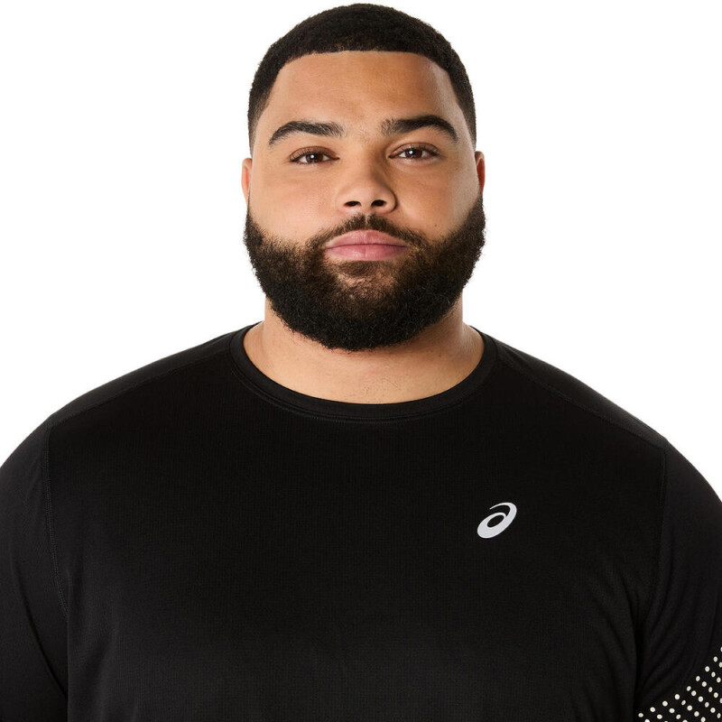 Polo Running Asics Icon Hombre Performance Black