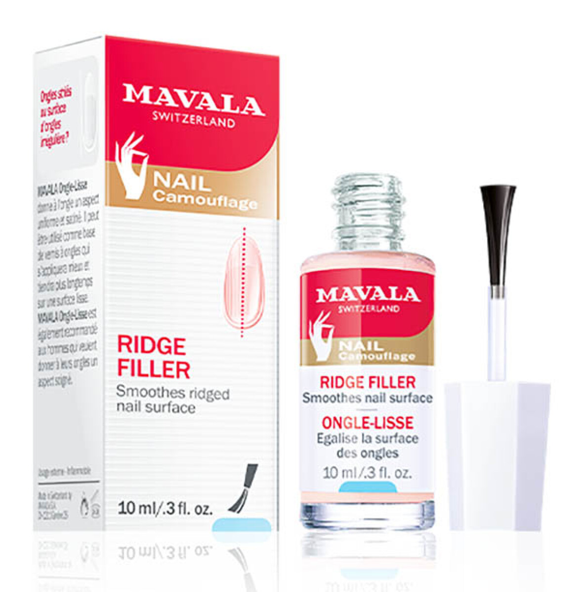 Mavala Ridge Filler uña lisa 10 ml 