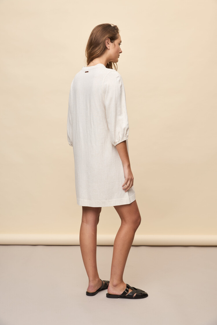 VESTIDO TALA Crudo