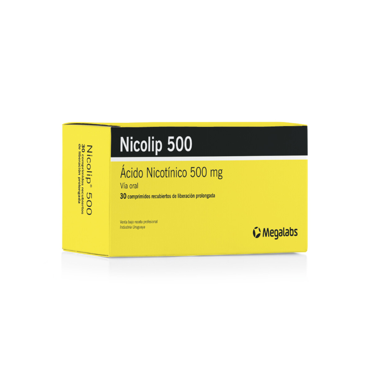Nicolip 500 Mg. 30 Comp. 