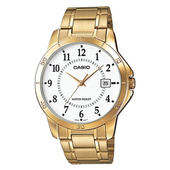 Reloj CASIO MTPV004G-7BUDF Acero Dorado Esfera 42mm 0