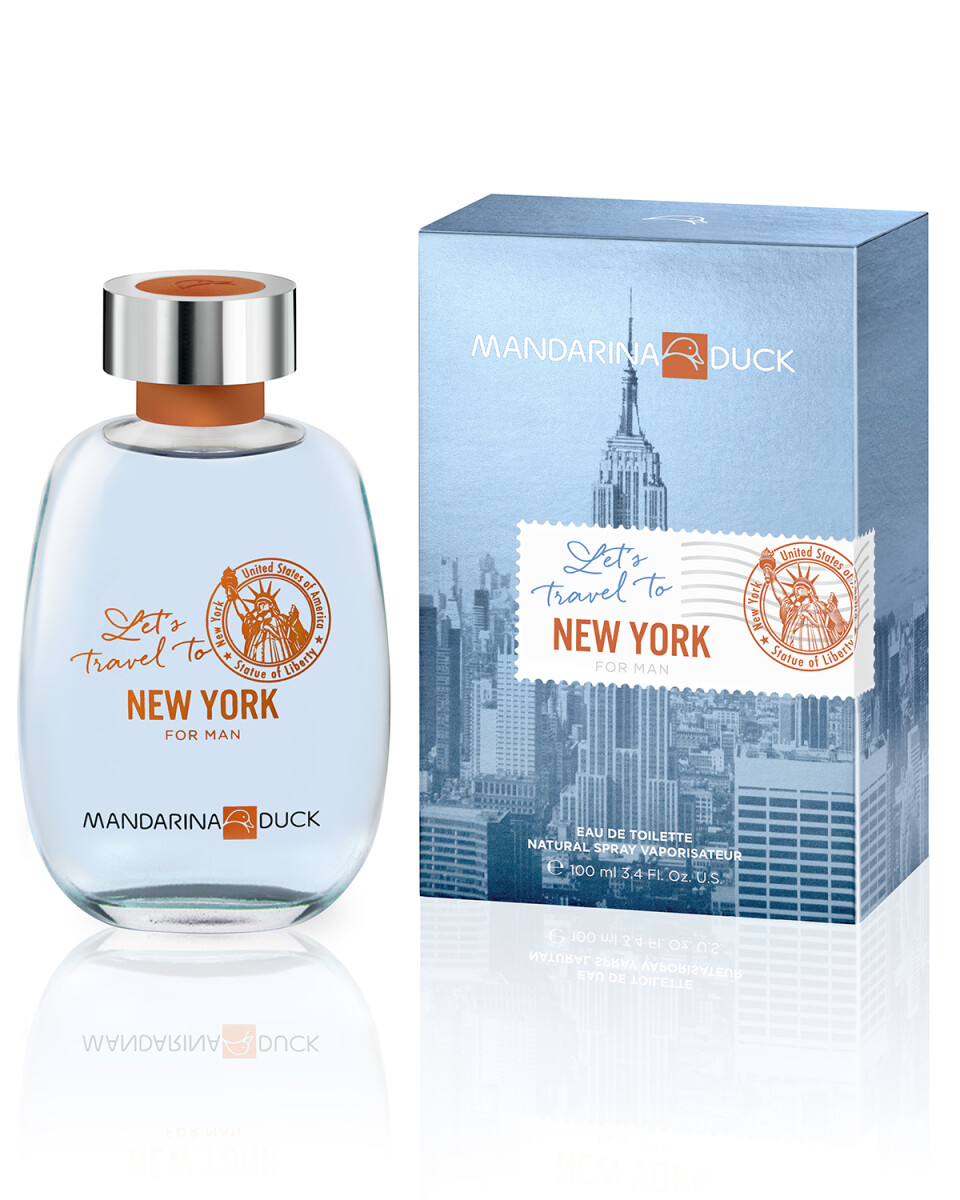 Perfume Mandarina Duck Let's Travel To New York for Man 100ml 