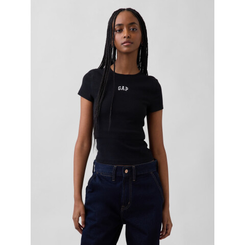 FRCH SS MOD 2X2 LOGO TEE BLACK