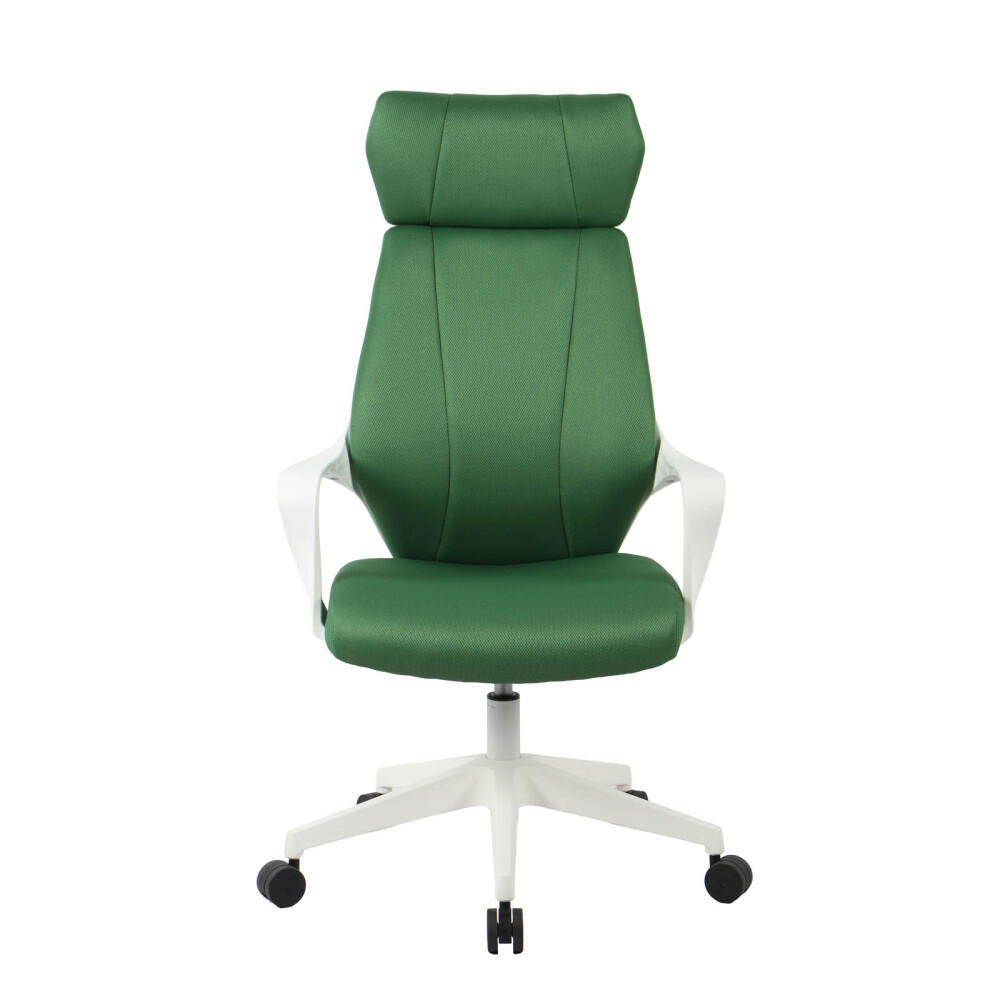 SILLA DE OFICINA TELA-Y-POLIPROPILENO VERDE ARSENE