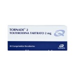TORNADE 2 MG. CJ X 30 COMP. única