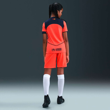 Remera Fc Barcelona Youth Stadium 3R 25/26 de Niña Naranja