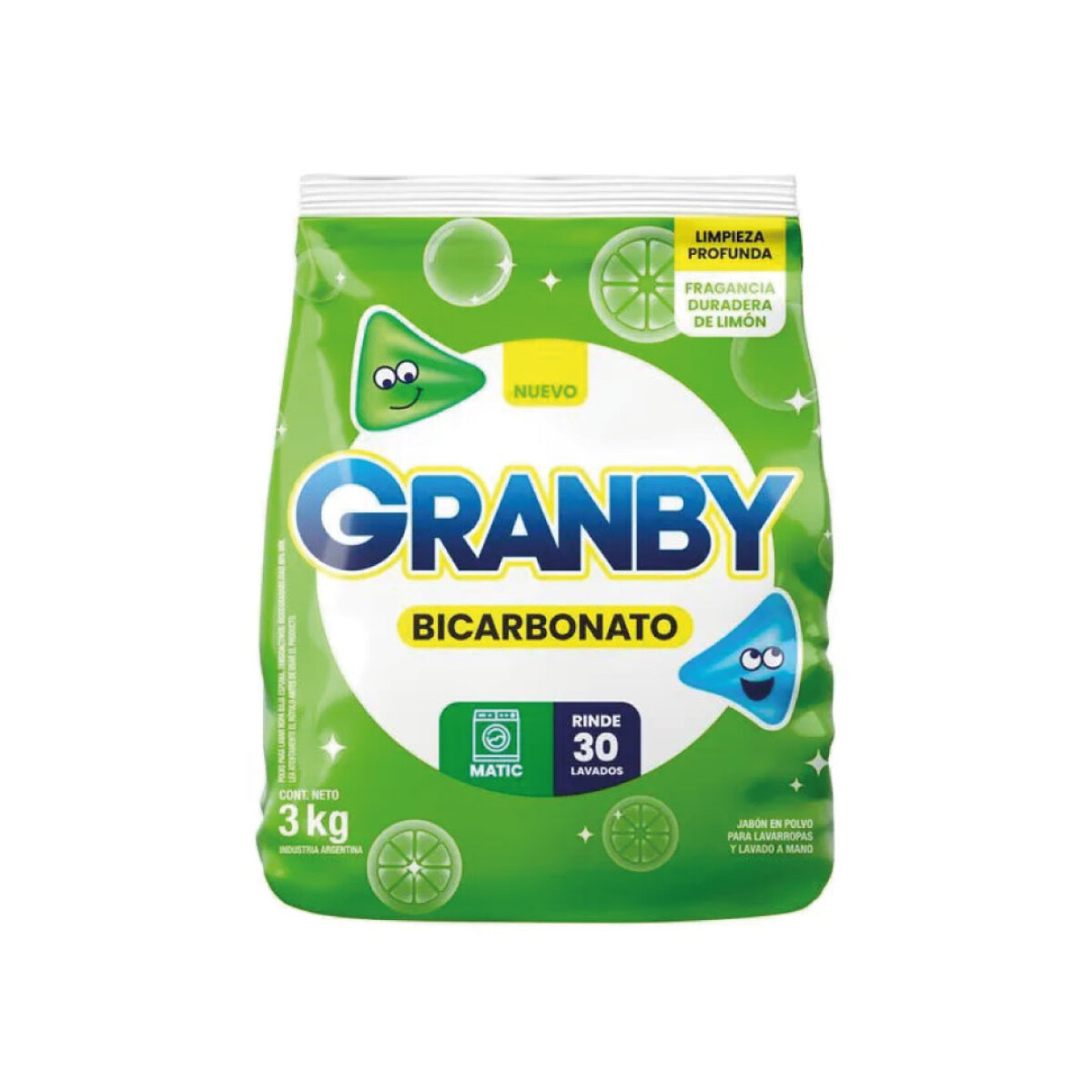 JabÃ³n en polvo GRANBY 3kg 