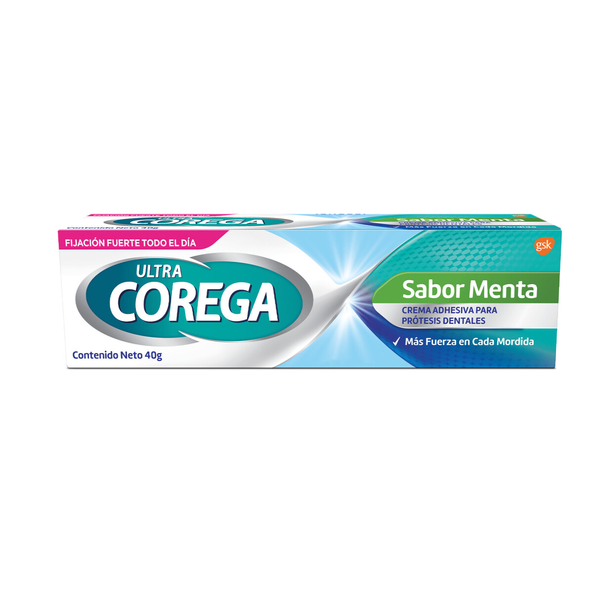 Corega Adhesivo Ultra Menta 40 Gr 