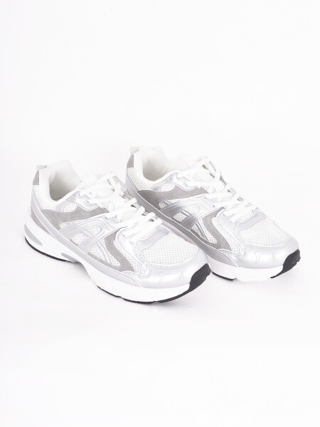 ZAPATILLA AZO PLATEADO