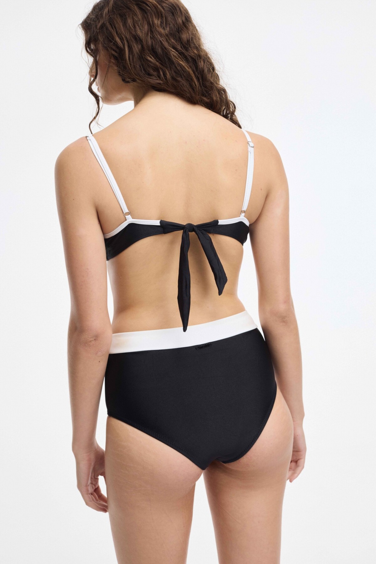 Bikini Positano Negro/Blanco