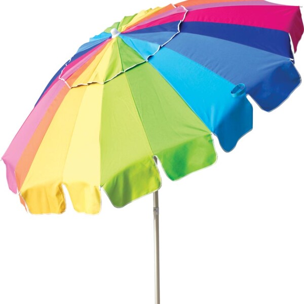 SOMBRILLA DE PLAYA RAINBOW 2.20 MTS. SOMBRILLA DE PLAYA RAINBOW 2.20 MTS.