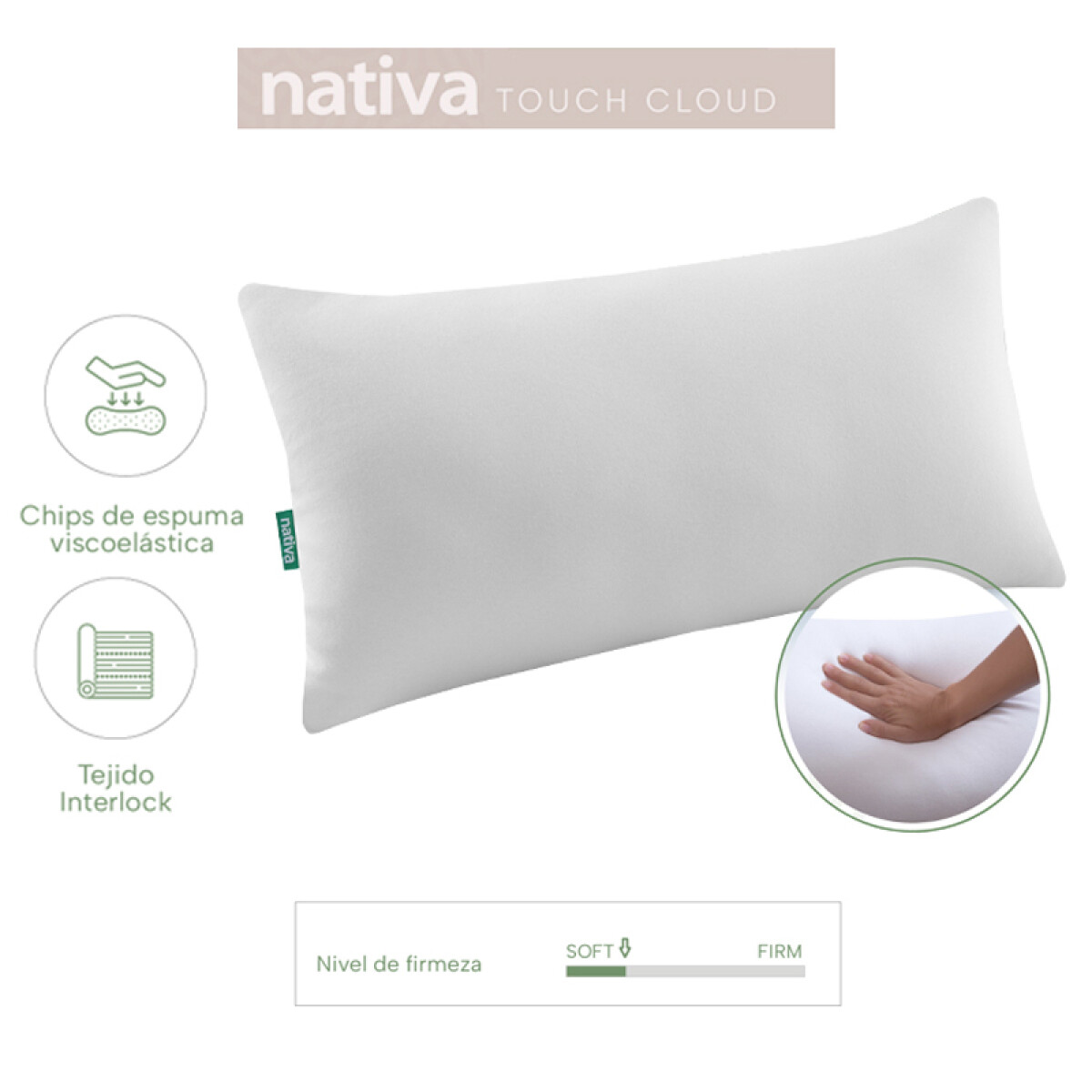 Almohada Touch Cloud 