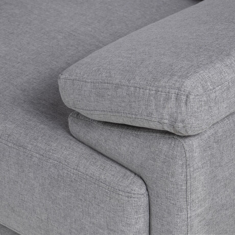 Rinconera Adalia (outlet) - Tela Rústica - Chaise Izquierdo 14002 (Gris oscuro)