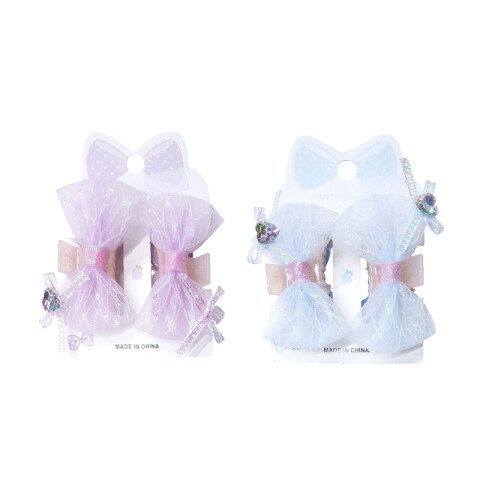 Broches pinzas lazo 2pcs Broches Pinzas Lazo 2pcs