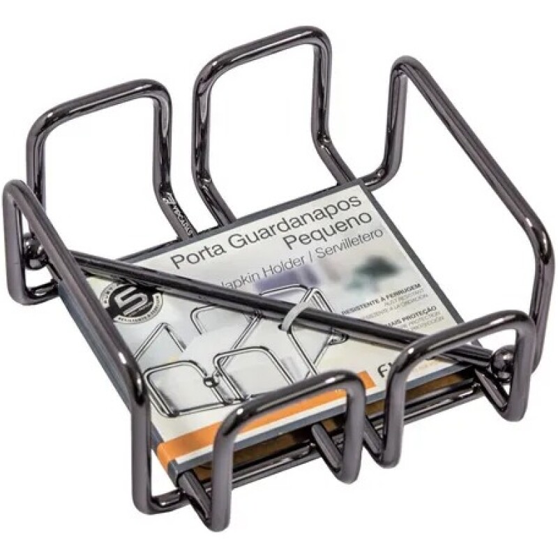 Servilletero Chico De Acero Niquel Servilletero Chico De Acero Niquel