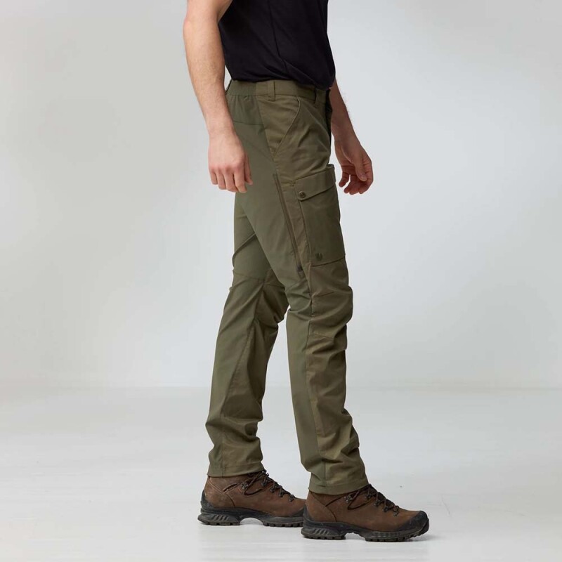 Pantalón Fjallraven Abisko Hybrid Trail Trs M Hombre Laurel Green