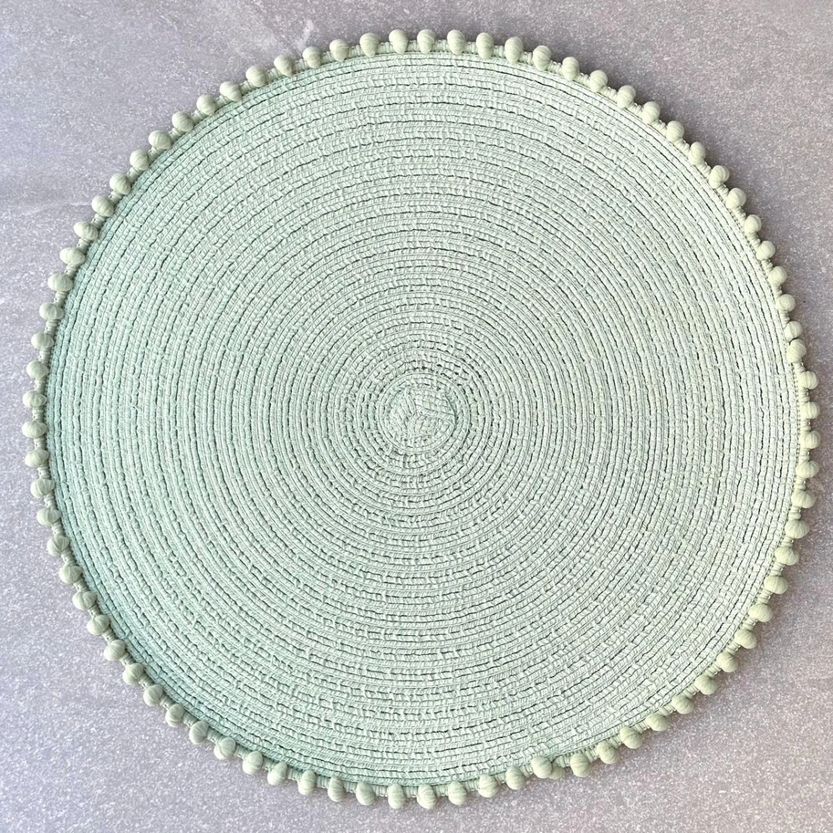 Individual Pompom Poliéster Ø38cm 