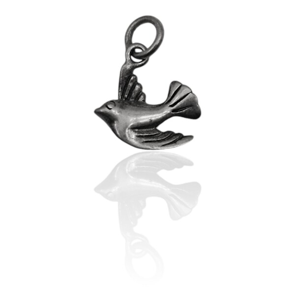 Dije Colgante Paloma-Plata 925-Sin Piedra-CP3462 sinpiedra