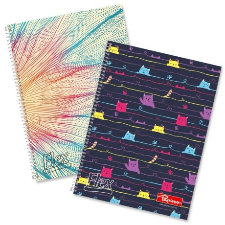 CUADERNOLA PAPIRO FLEX RAYADO 70HS 001