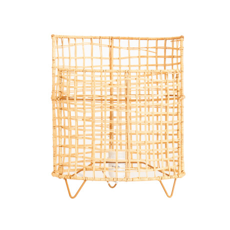 LÁMPARA DE PIE RATTAN NATURAL-BEIGE FRANCISCA