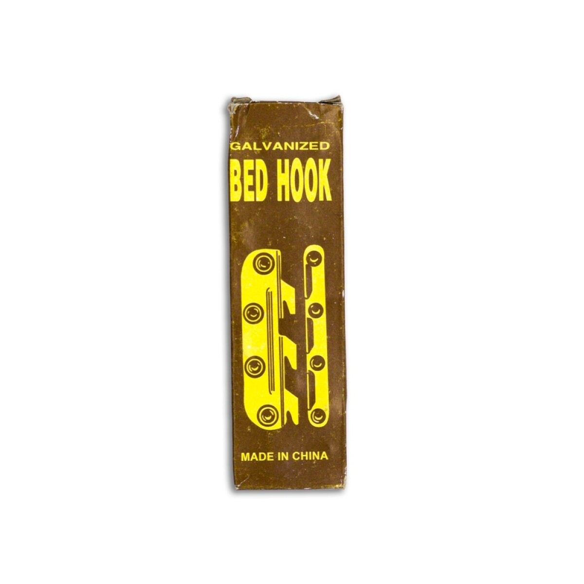 Gancho p/cama bicromatizado 5" x 1.2mm Jgo 