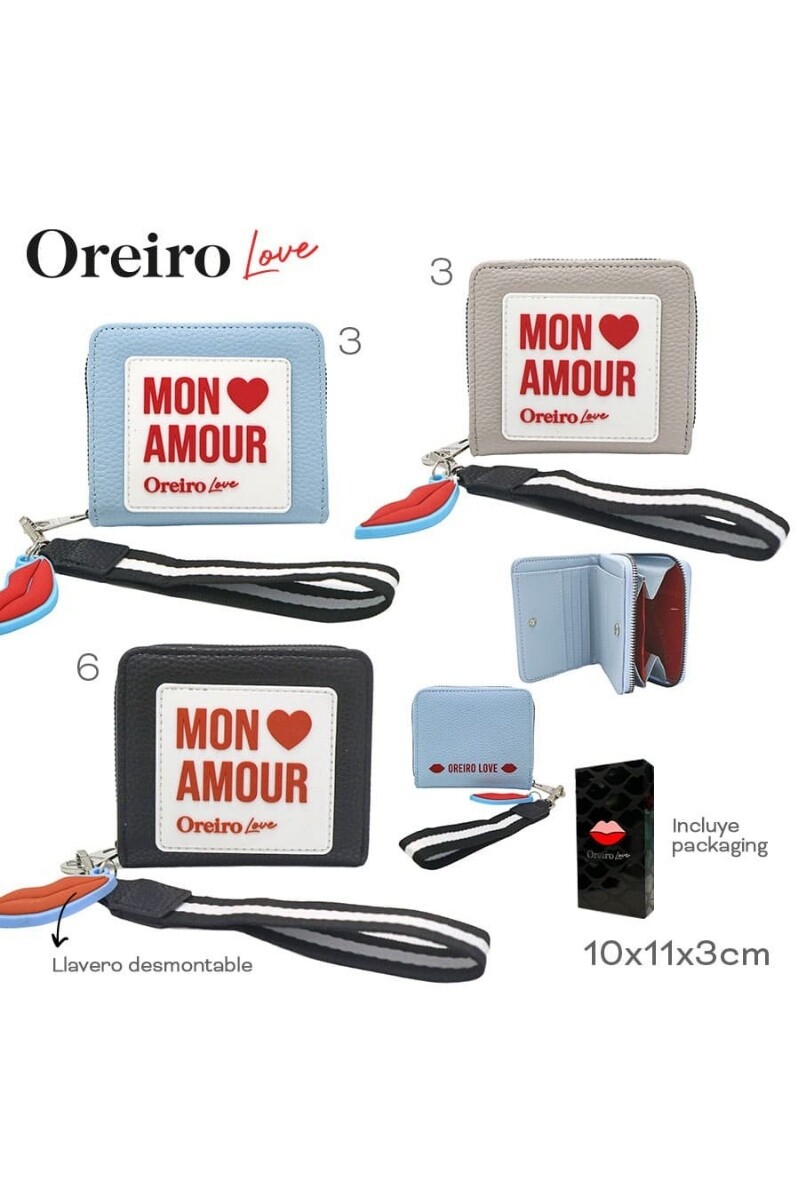 Billetera Las Oreiro Cielo