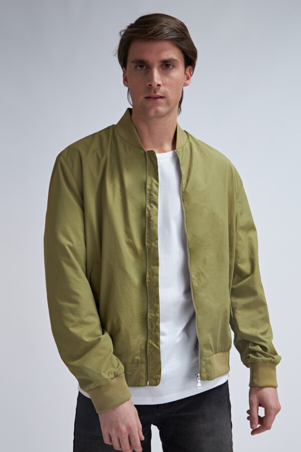 Chaqueta bomber Verde oliva