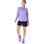 Polo Running Fujitrail Logo LS Top Mujer Amethyst