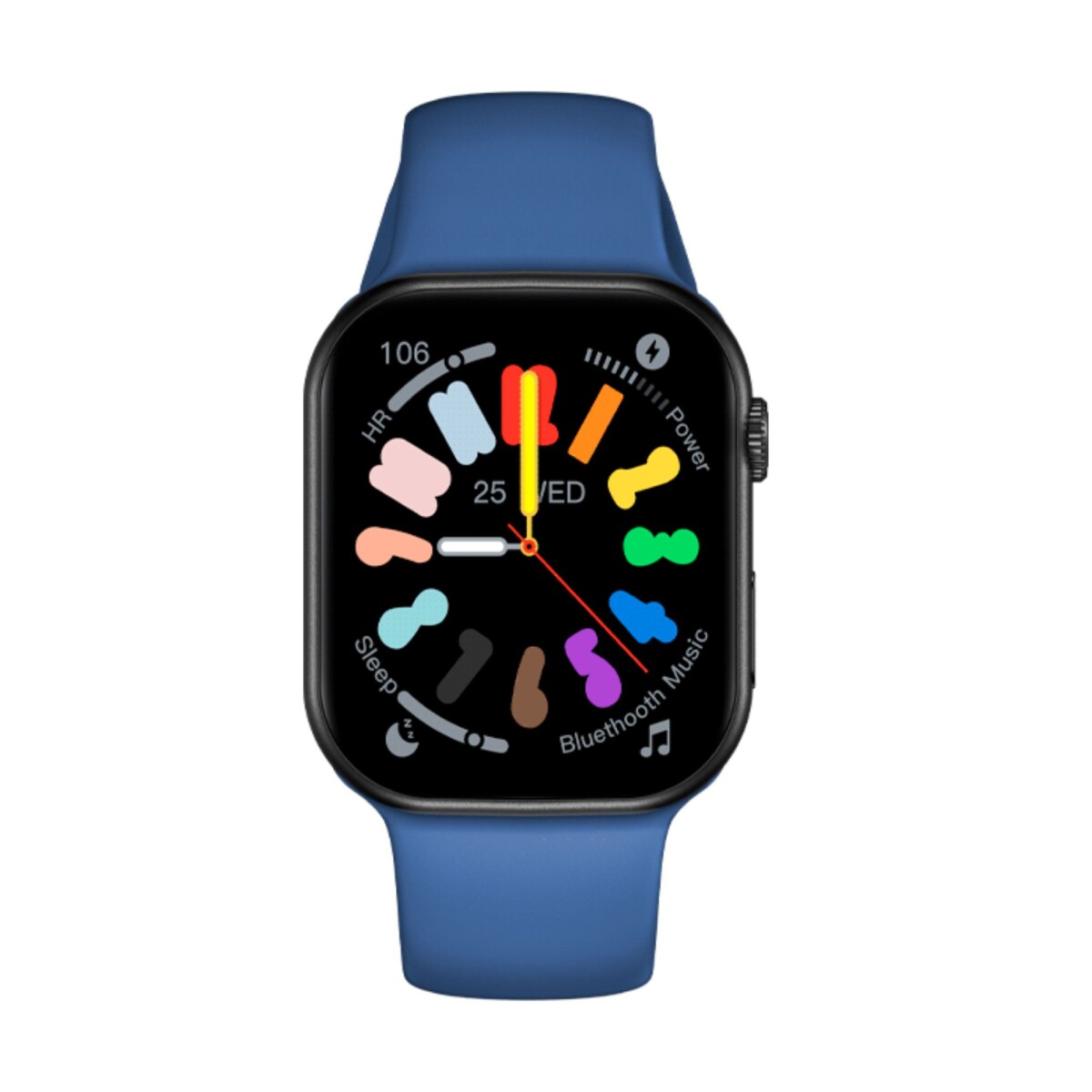 Smartwatch Ftx A9C 46mm - Negro/Azul 