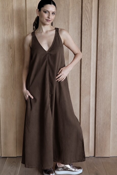 Vestido Laguna Chocolate