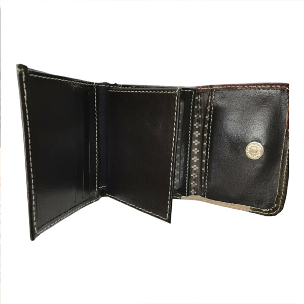 Billetera dama c/descarne corta Estampado 2