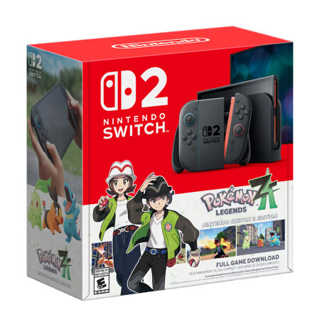 Consola Nintendo Switch 2 + Pokémon Legends Z-A Consola Nintendo Switch 2 + Pokémon Legends Z-A