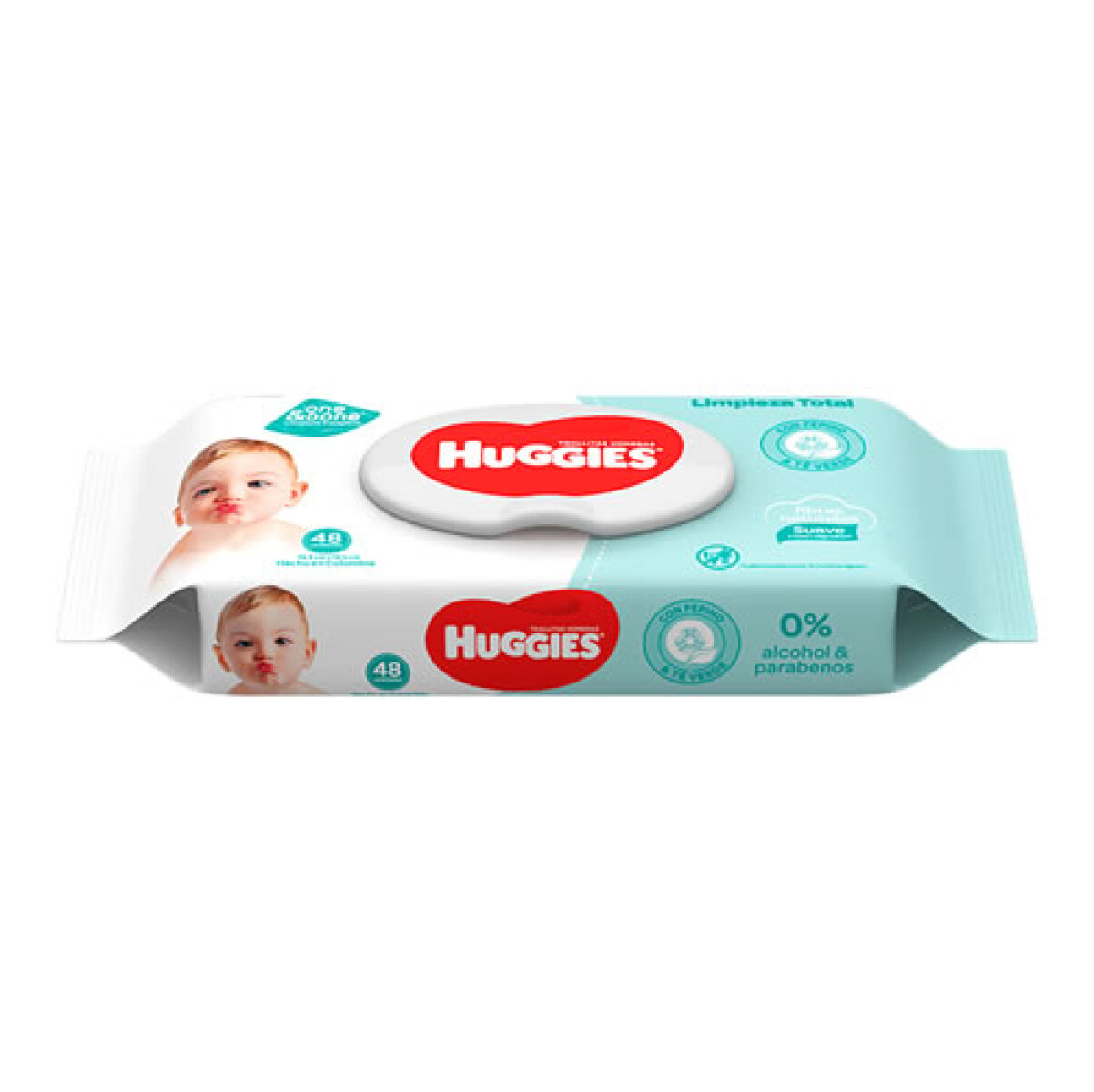 Toallitas Huggies Cuidado 4 En 1 X48 ¿ Protección Completa 