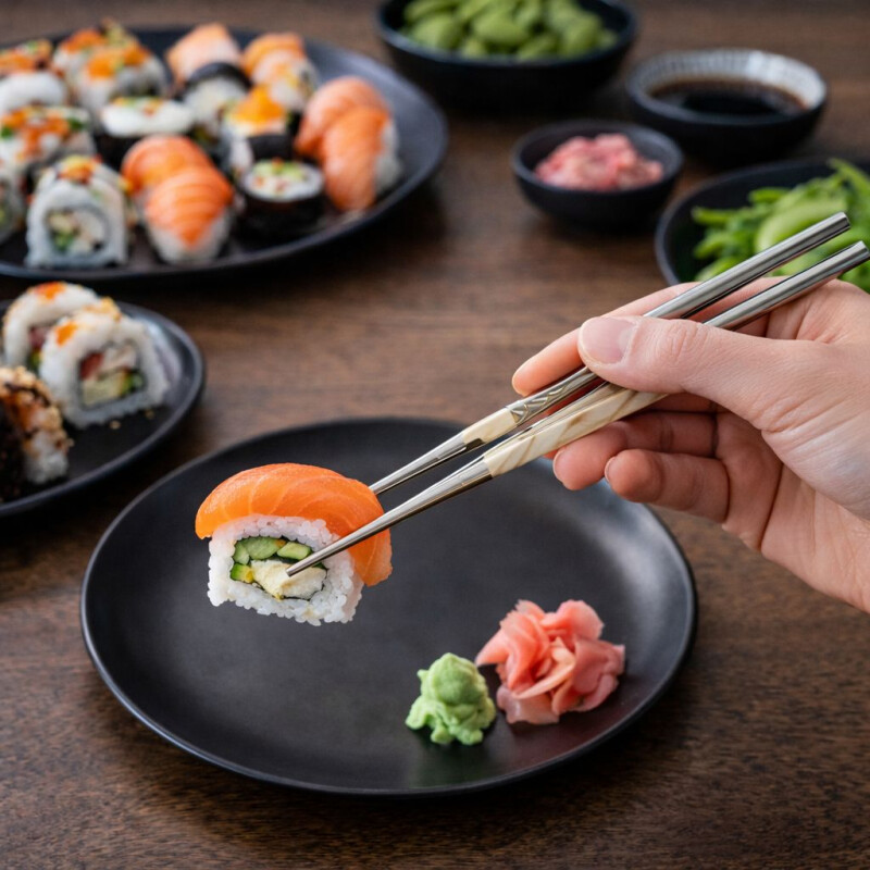 Palitos para Sushi Set 2 Unidades Aladdin Palitos para Sushi Set 2 Unidades Aladdin