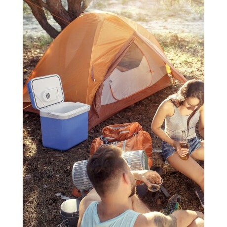 Conservadora portátil Soprano Tropical 5L Azul