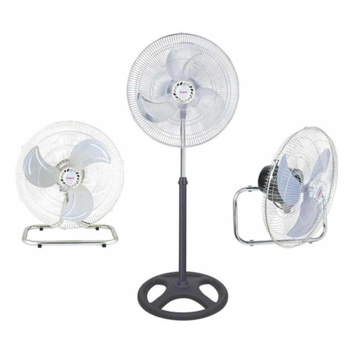 Ventilador 3 en 1 de pie, suelo o pared con hélice metálica Cuori Torbellino 