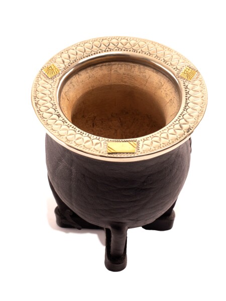 Mate de Alpaca y Bronce Z4