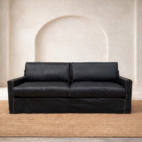 Sillón Cuero Noir U