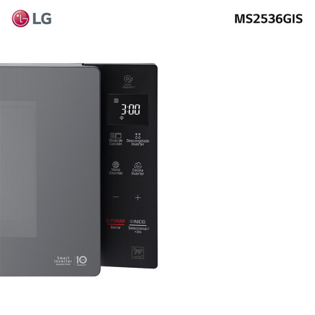 Microondas LG MS2536GIS<br /> Inverter NeoChef 25 L Negro