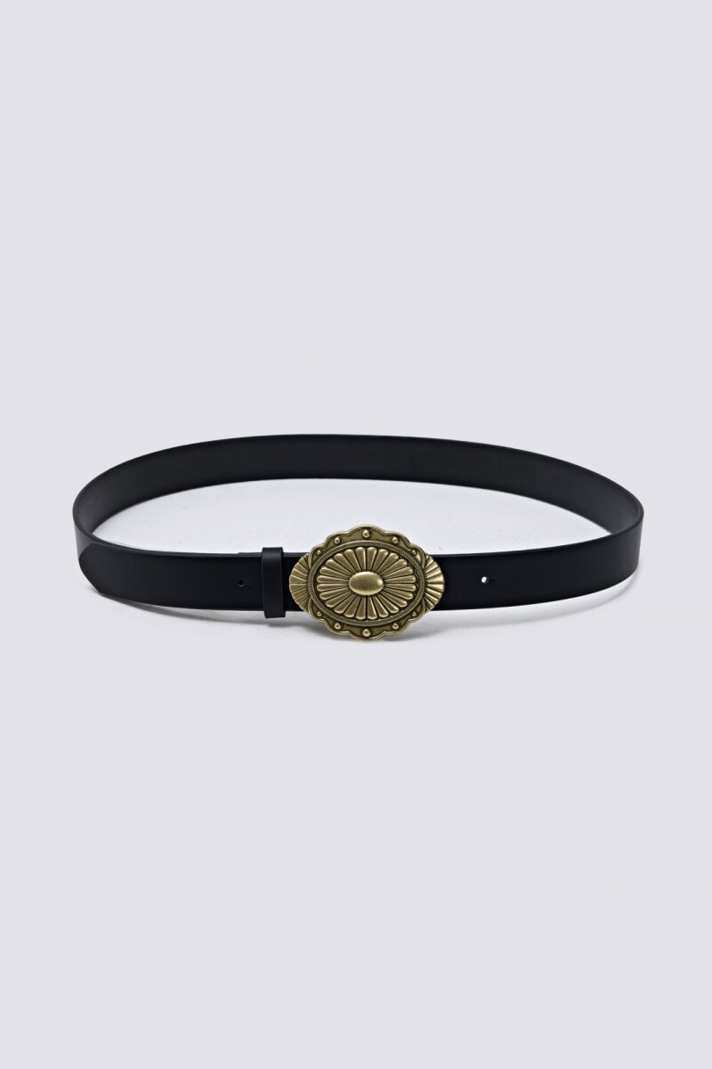 Cinturón western negro