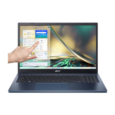 Notebook Acer Aspire 3 A315 Ref. Ryzen 5 7520U. RAM 8GB DDR5. Disco Sólido 512GB. Pantalla Táctil 15.6" Full HD. Notebook Acer Aspire 3 A315 Ref. Ryzen 5 7520U. RAM 8GB DDR5. Disco Sólido 512GB. Pantalla Táctil 15.6" Full HD.
