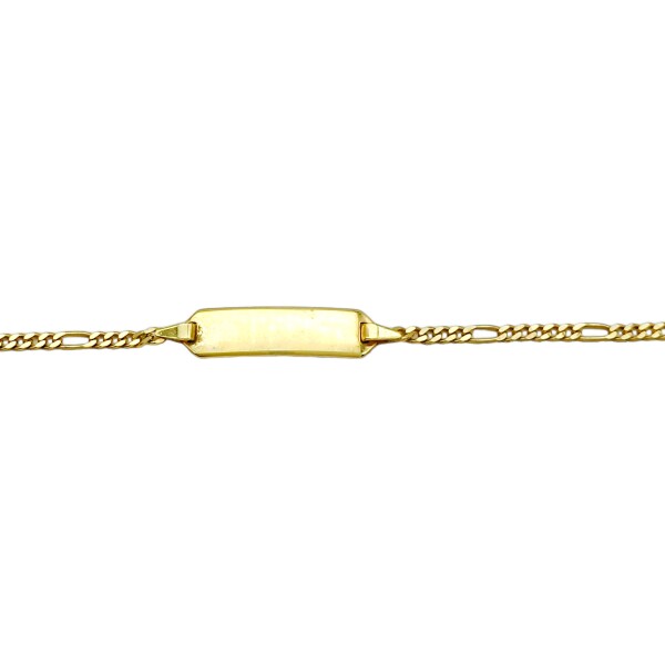 Pulsera Identidad Cartier -Oro bajo-Sin Piedra-PU8086 sinpiedra