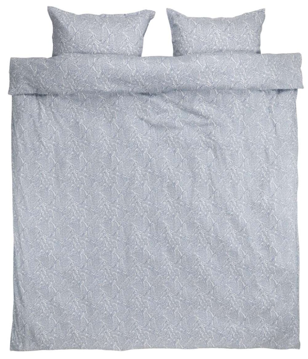 Juego Funda Nordica Saten Frederikke 240X220 - Azul/Blanco 